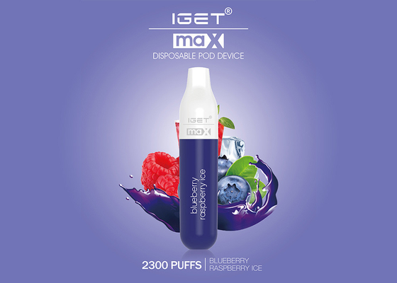 E-cig máximo Vape Pen All Kinds Flavors de los soplos de la original 2300 de Iget el 100% de las ventas directas