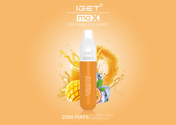 8.0ml IGET max 2300 sopla los colores electrónicos disponibles del cigarrillo 16