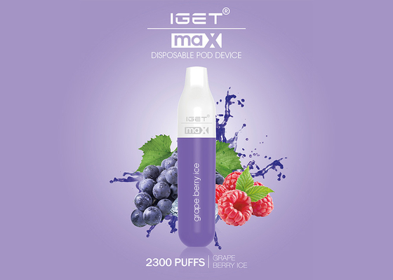 E-cig máximo Vape Pen All Kinds Flavors de los soplos de la original 2300 de Iget el 100% de las ventas directas