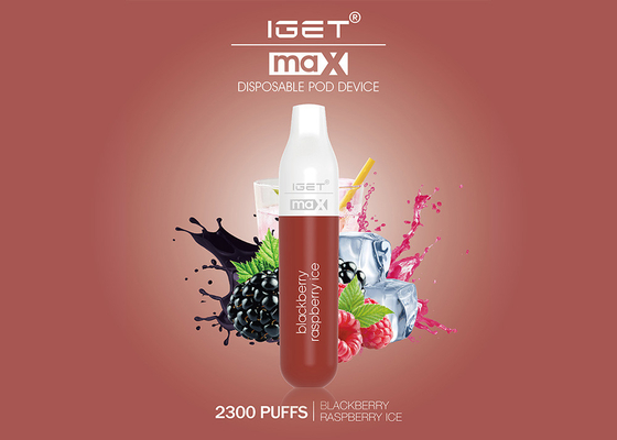 8.0ml IGET max 2300 sopla los colores electrónicos disponibles del cigarrillo 16
