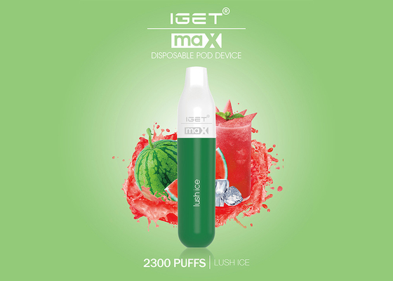 E-cig máximo Vape Pen All Kinds Flavors de los soplos de la original 2300 de Iget el 100% de las ventas directas