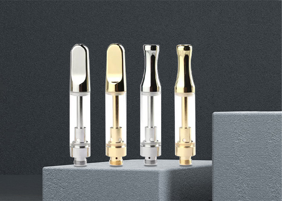 Cartucho disponible del logotipo CBD del aceite del hilo de encargo del atomizador 0.5ml 1ml 510