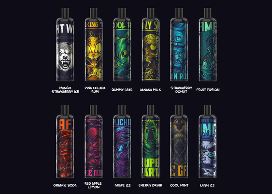 5000 pluma recargable de Vape de la nicotina de los sabores 12ML 5% de Vape 12 de la energía de Epod de los soplos