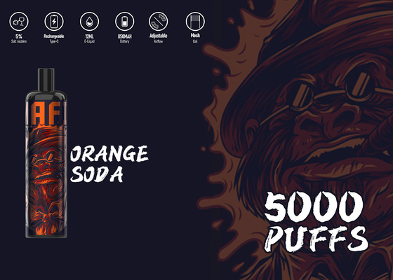 5000 pluma recargable de Vape de la nicotina de los sabores 12ML 5% de Vape 12 de la energía de Epod de los soplos