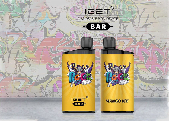 IGET vendedores calientes OBSTRUYEN 3500 soplos 13 vapes del e-cigarrillo de los sabores