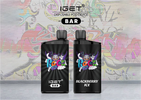 IGET vendedores calientes OBSTRUYEN 3500 soplos 13 vapes del e-cigarrillo de los sabores