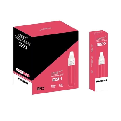IGET Vape disponible encierran pufffs de IGET max 2300