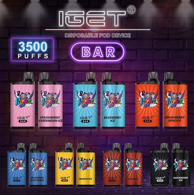 Soplos disponibles de envío rápidos de la barra 3500 del dispositivo IGET de Vape