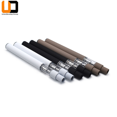 Pluma vacía al por mayor de cerámica blanca negra de la bobina D5 CBD 0.5ml 1.0ml Vape
