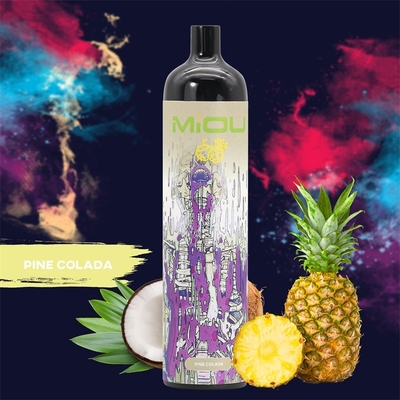 Soplos disponibles de MiOU los 9000 condimentaron el sistema de Vape Juice Vape Pod ODM del OEM de 750 mAh apoyado