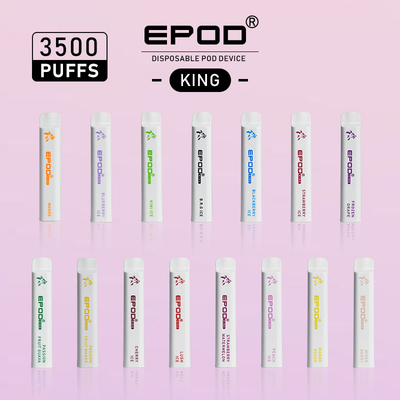 Rey congelado Rechargeable Vape Pen Device 3500 de Epod de la uva sopla