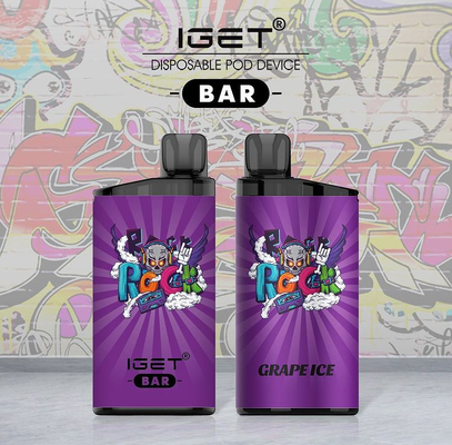 Sabores de la pluma disponible del vape de los soplos de la barra 3500 de Iget del limón de la frambuesa de Blackberry nuevos