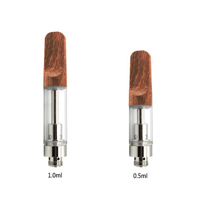 Extremidad de madera de 510 hilos alrededor de cartuchos disponibles planos de CCELL Vape