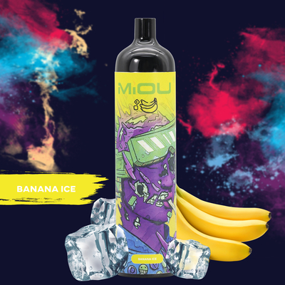Pluma disponible de Vape de la batería de los sabores 750mAh Co de los soplos 10 de Miou 9000