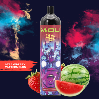 Pluma disponible de Vape de la batería de los sabores 750mAh Co de los soplos 10 de Miou 9000