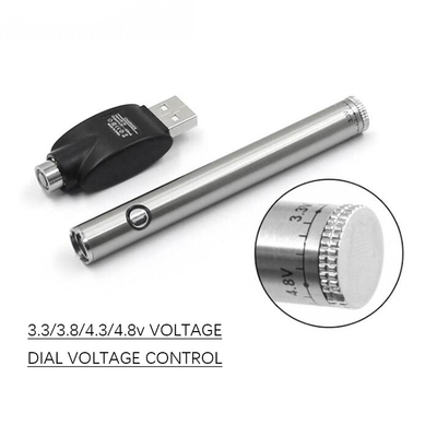 Los plenos poderes de la batería B1 hacia fuera pusieron la prensa profunda pluma del vape del voltaje del dial de 350 mah - sola batería