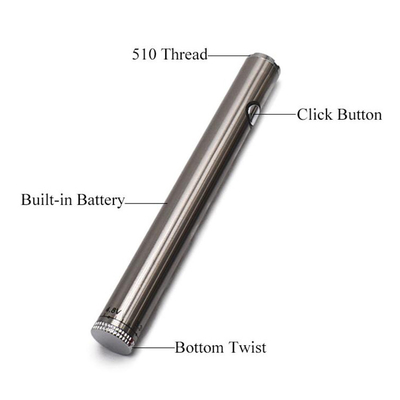 Los plenos poderes de la batería B1 hacia fuera pusieron la prensa profunda pluma del vape del voltaje del dial de 350 mah - sola batería