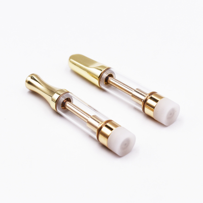 Hilo de cerámica del vaporizador 510 de la boquilla del metal del cartucho 1.0ml de Vape de la célula