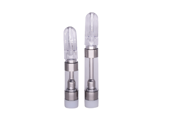 cartucho de acero inoxidable del vape del grado intermedio 316 G5S de 0.5ml 1ml para el aceite grueso