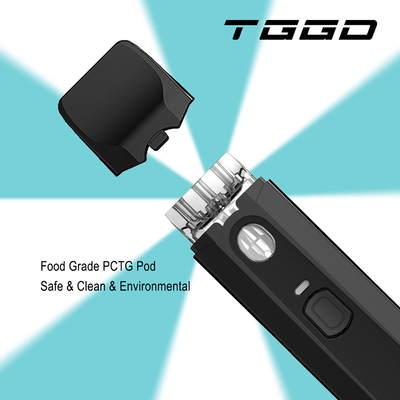 Precalientamiento disponible de encargo profesional de Cbd con la vaina disponible recargable del botón 1ml 280mAh Vape