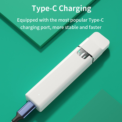 bobina de cerámica de la capacidad 2ml que calienta la batería disponible de CBD Vape Pen With 350mah