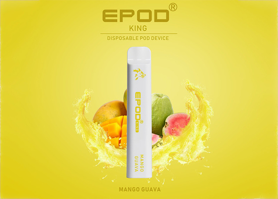La capacidad disponible de la pluma 10ml de Vape del rey 3500 soplos de EPOD ajusta plumas de la nicotina de la circulación de aire