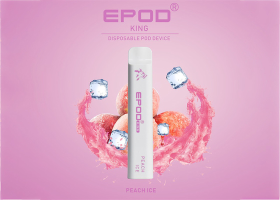La capacidad disponible de la pluma 10ml de Vape del rey 3500 soplos de EPOD ajusta plumas de la nicotina de la circulación de aire