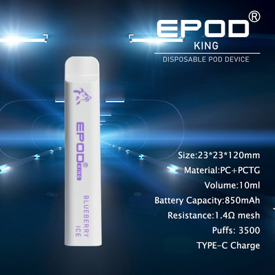 IGET condimenta al REY 3500 soplos de Epod que el fumar vaporiza el cigarrillo electrónico