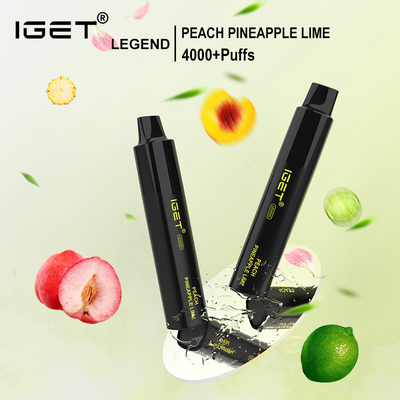 el 5% 4000 soplos 1350 pluma disponible del vape de diversa leyenda del color IGET del mah