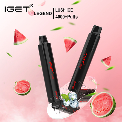 el 5% 4000 soplos 1350 pluma disponible del vape de diversa leyenda del color IGET del mah