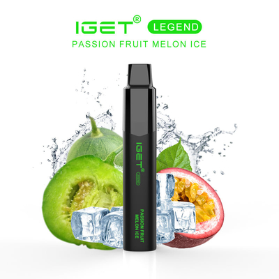 12ml soplos Vape disponible de la LEYENDA 4000 de la capacidad IGET con la batería 1350mAh